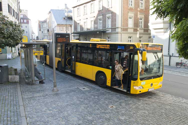 Bus und Bahn in Regensburg